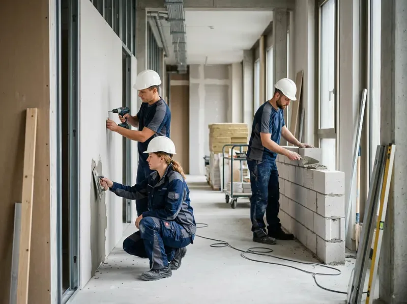 Welche Bau-Fachkräfte wir vermitteln